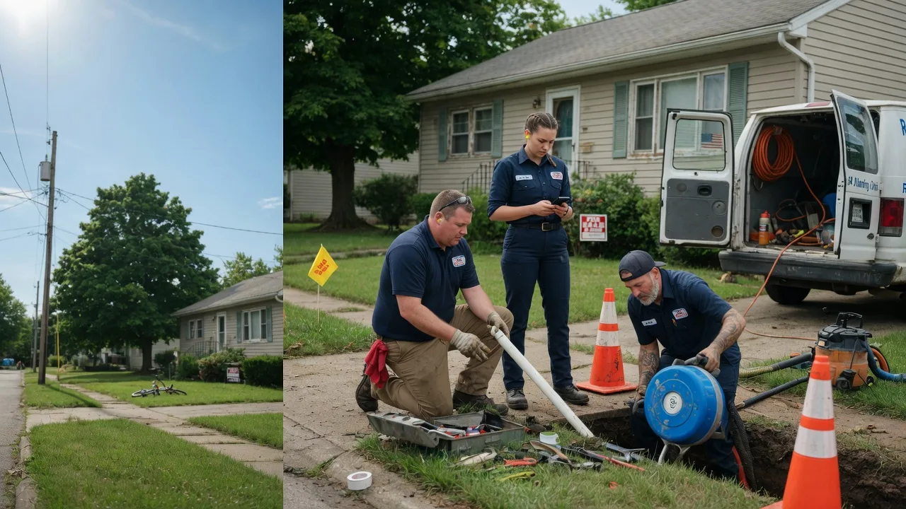 Sewer Line Repair in Van Buren, OH near me